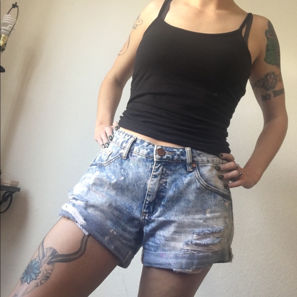 Jean shorts